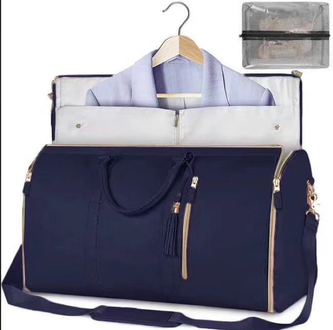 Women's & Men's & Versatile Suit Folding Large Capacity Travel Bags
