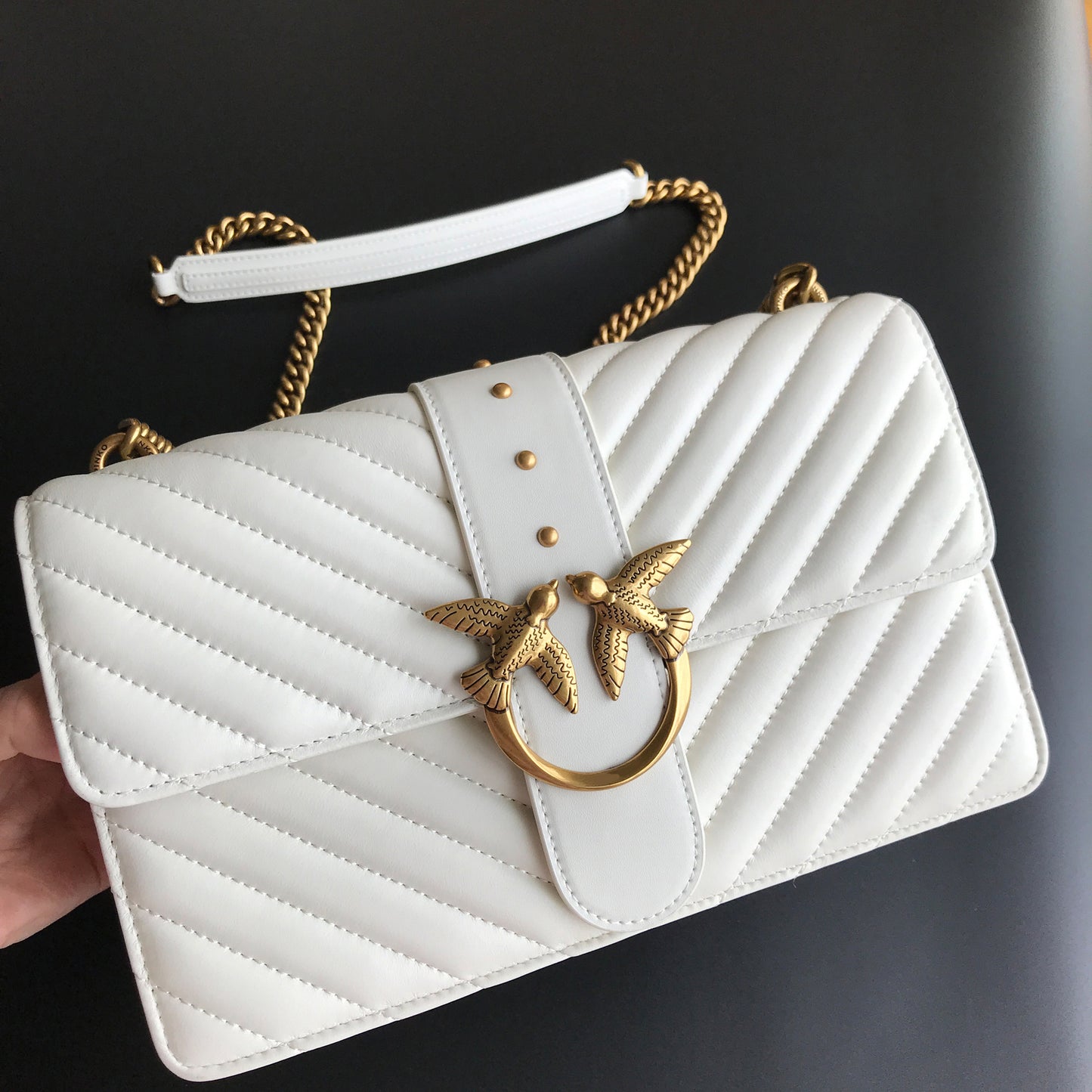Women's Embroidered Swallow High-grade Double Flying Bird Shoulder Bags
