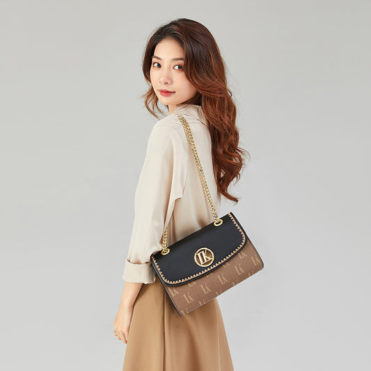 Women's Niche Genuine Leather Fashion Chain Crossbody Bags