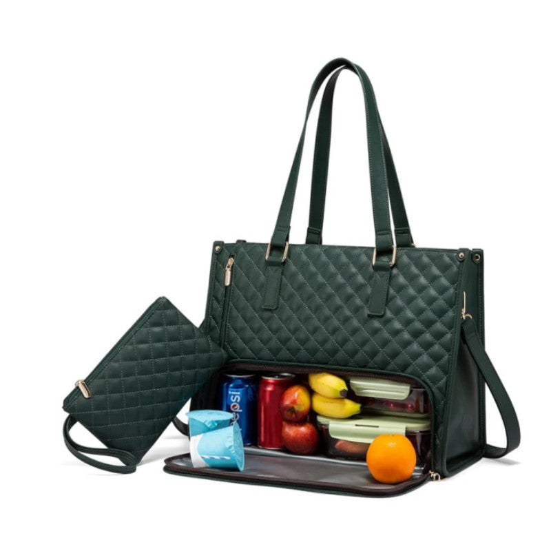 Women's Lunch Thermal Insulation Box Large Computer Tote Bags