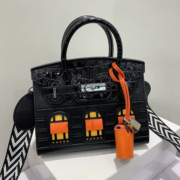 House High-grade Exquisite Genuine Leather Cowhide Shoulder Bags