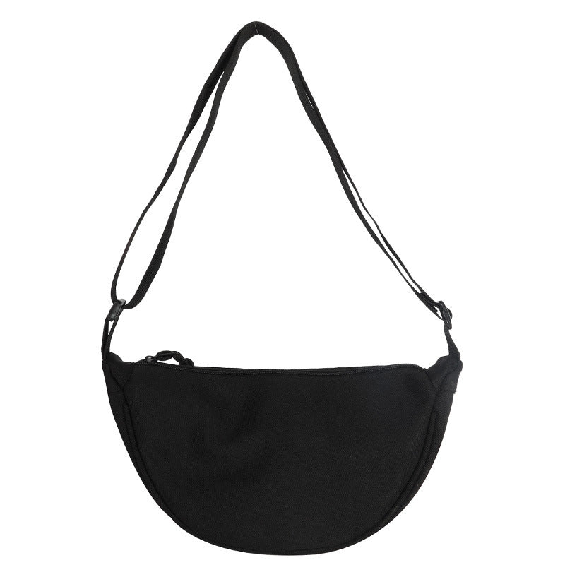 Women's Artistic Solid Color Simple Dumpling For Crossbody Bags