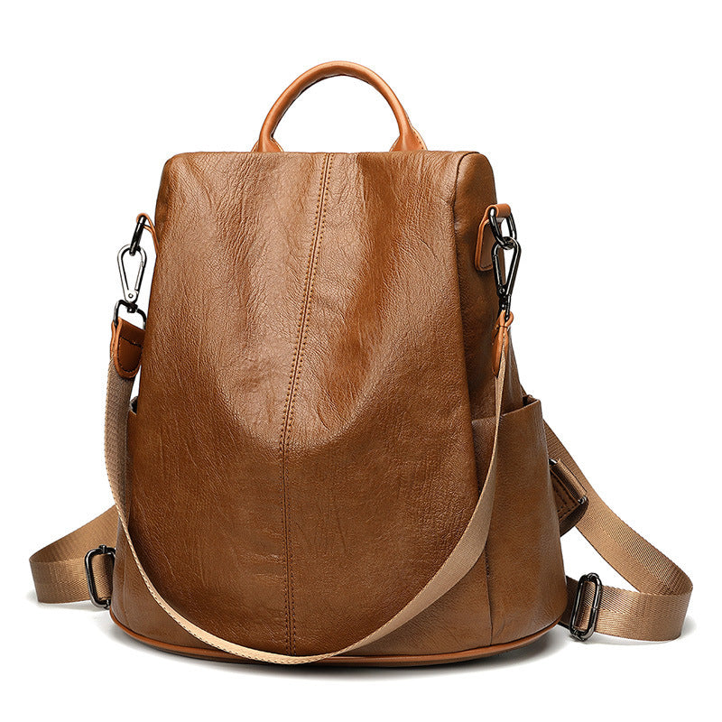 Women's Durable Comfortable Fashion Soft Leather Backpacks