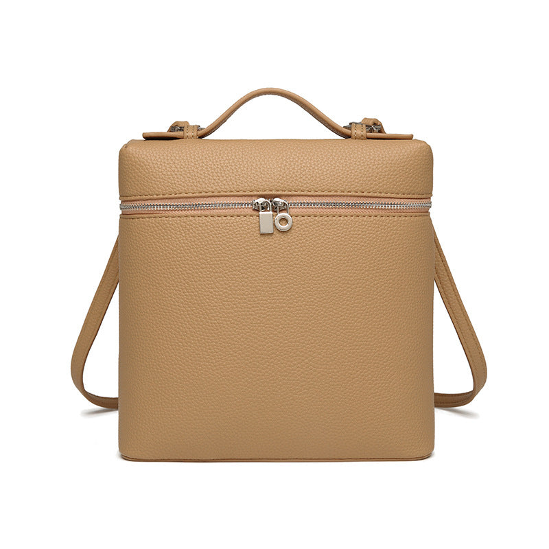 Women's High-grade Design White College Commuter Light Backpacks
