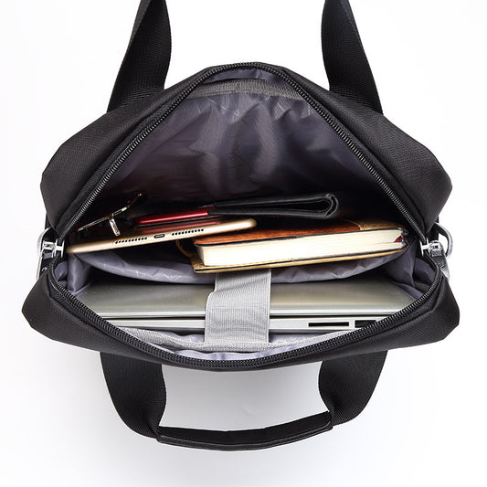 New Trendy Business Vertical Portable Tide Men's Messenger Bags