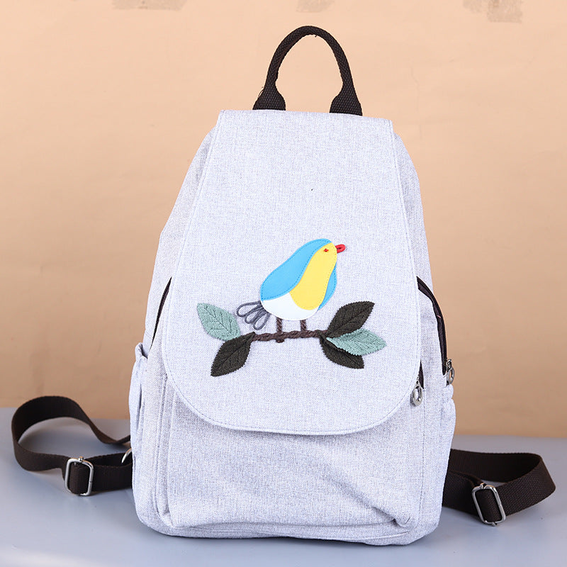 Yunnan National Style Hand-woven Cotton Linen Backpacks