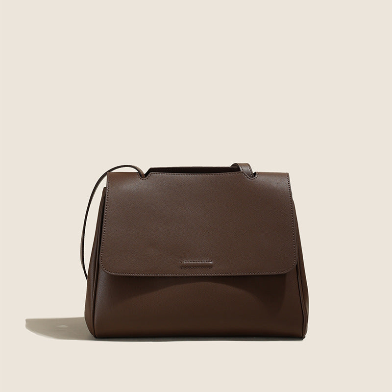 Women's Genuine Leather Light Luxury Minority Advanced Handbags