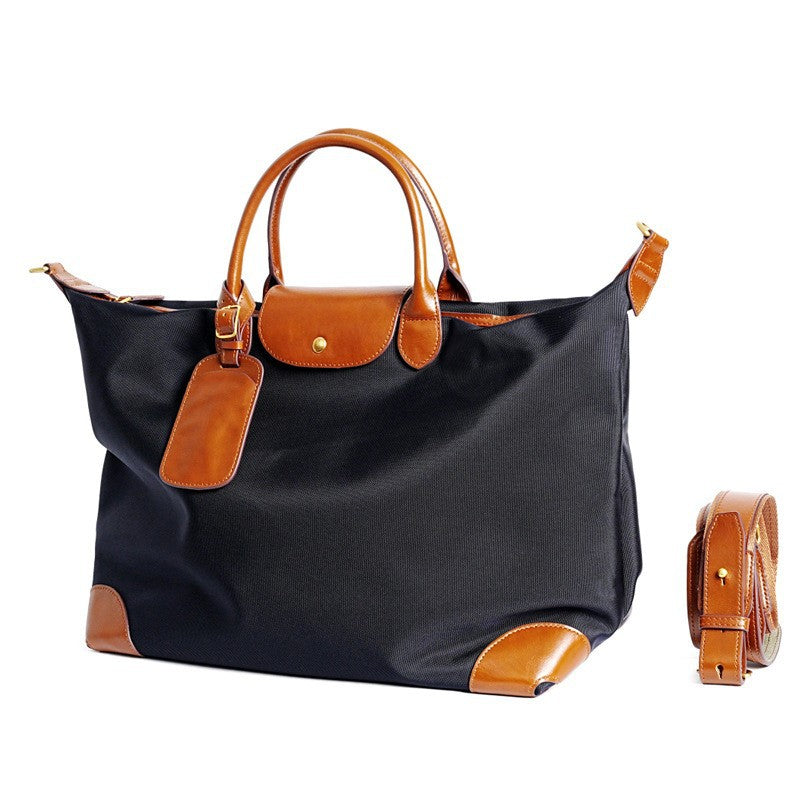 Waterproof Cloth With Oil Wax Leather Handbags