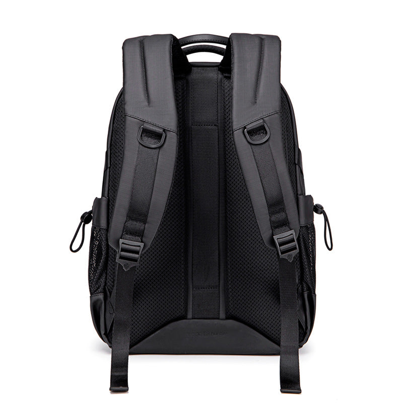 Men's Leisure Daily Commuter Waterproof Large Capacity Backpacks