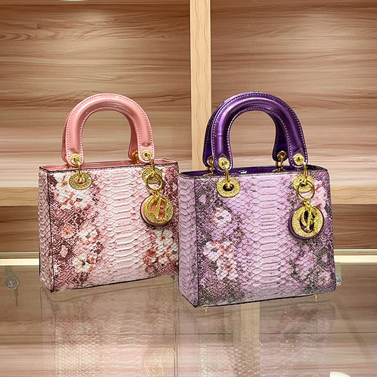 Women's High-grade Light Luxury Minority Snakeskin Pattern Crossbody Bags