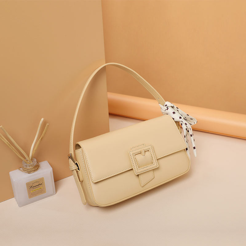 Women's French Design Summer Portable Underarm Small Square Bags