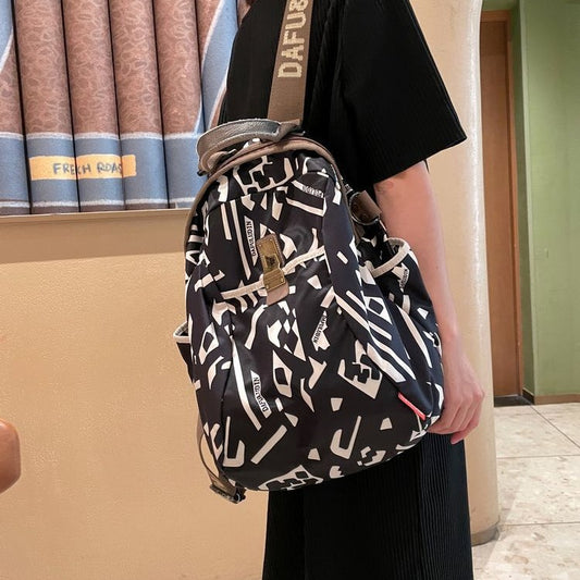 Women's Canvas Fashion Commuter Oxford Cloth Leisure Backpacks