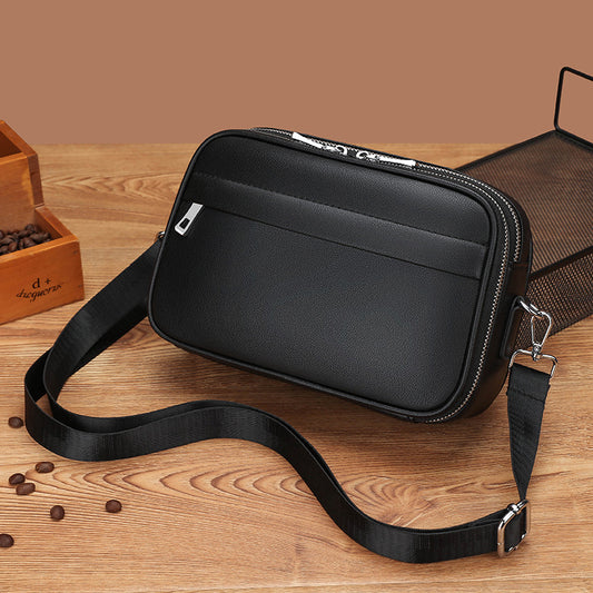 Men's Comfortable Creative Trendy High-grade Leather Men's Messenger Bags