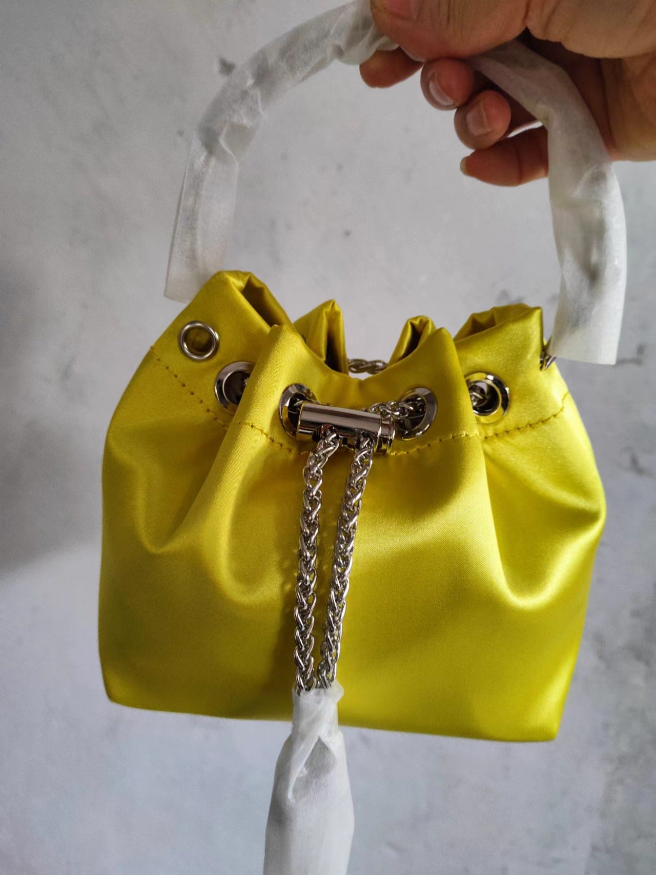 Women's Live Broadcast Selected Tassel Drawstring Fashion Shoulder Bags