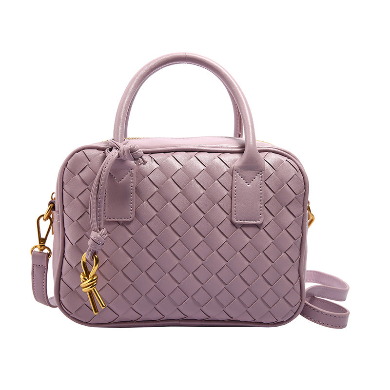 Women's Hand-woven Versatile High Quality Portable Commuter Handbags