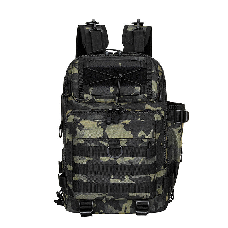 Men's Unique Camouflage Tactics Fishing Lure Sports Backpacks