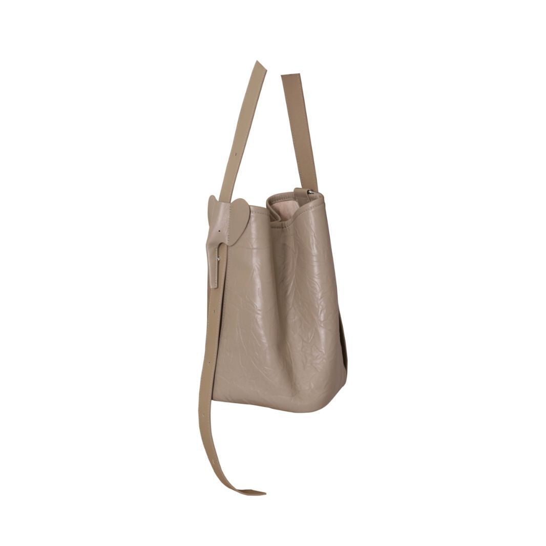 Women's Top Layer Cowhide Soft Leather Niche Large Handbags