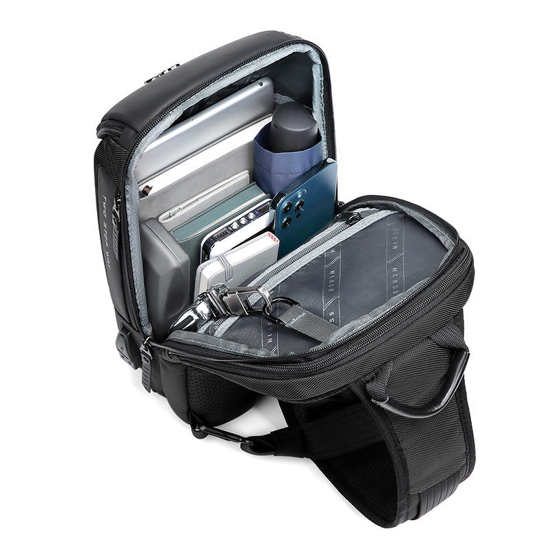 Men's Versatile Not Good Printable Fashion Bags