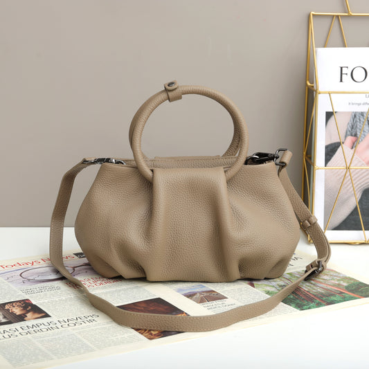 Women's Summer Fashion High-grade Pleated Cloud Western Crossbody Bags