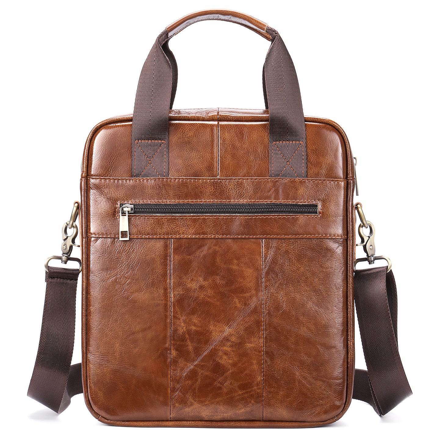 Men's Graceful Stylish Fashion Genuine Leather Men's Shoulder Bags