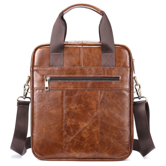 Men's Graceful Stylish Fashion Genuine Leather Men's Shoulder Bags