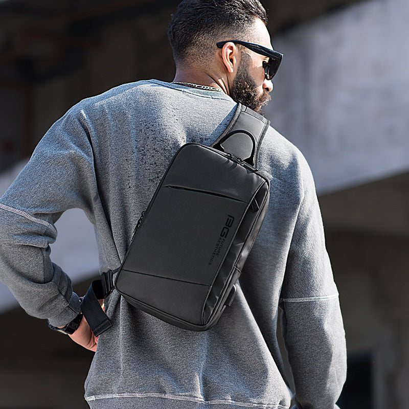 Men's Bange Fashion Business Technology Leisure Men's Chest Bags