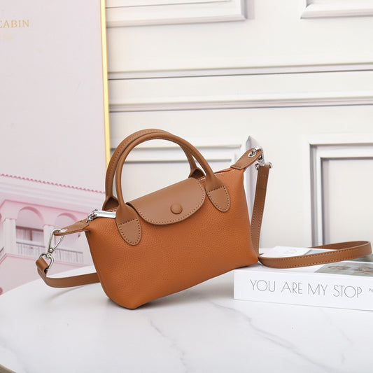Women's First Layer Cowhide Leather Fashion Genuine Crossbody Bags