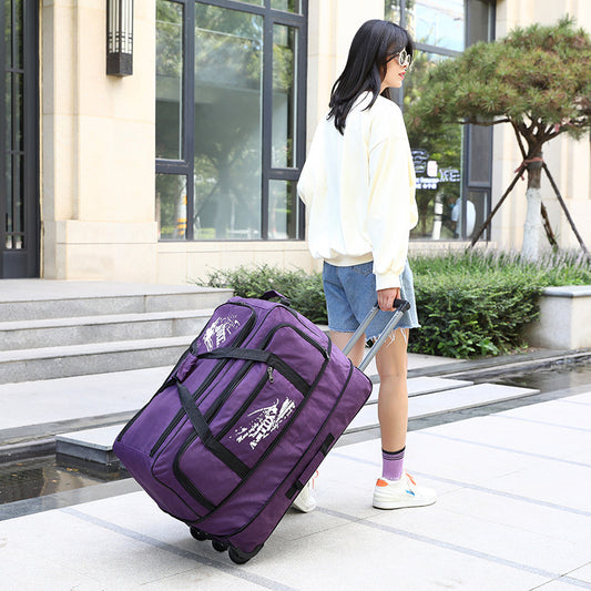 Oxford Cloth Unisex Boarding Machine Waterproof Luggage