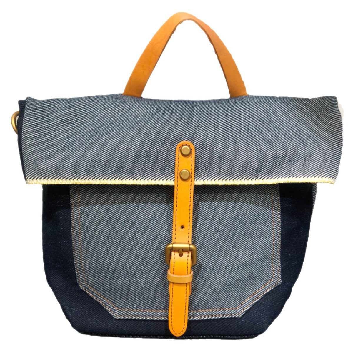 Women's & Men's & Heavy Red Ear Denim Jean Men's Messenger Bags
