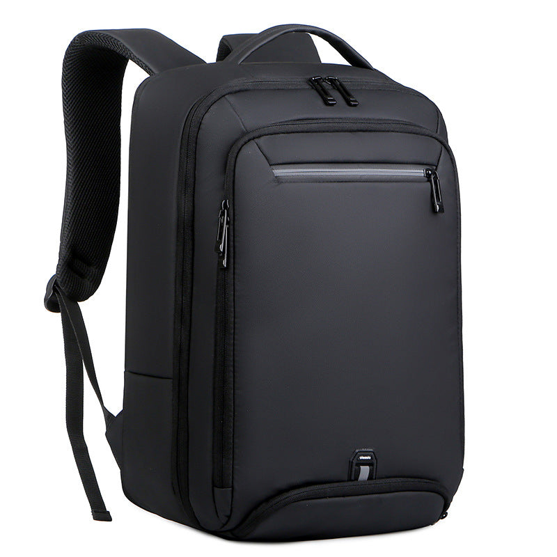 Men's Expansion Waterproof Large Capacity Business Computer Backpacks