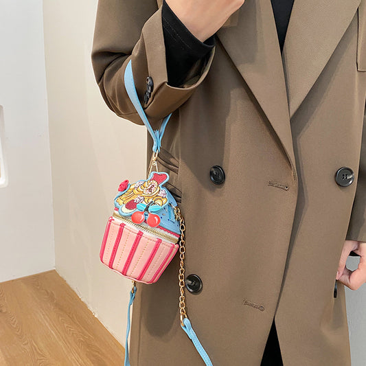 Design Female Toothpick Mobile Cute Box Small Square Bags