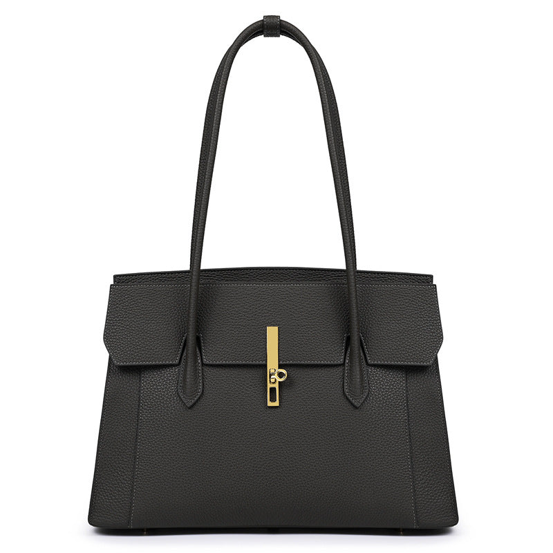 Women's Genuine Leather Big Large Capacity Totes Shoulder Bags
