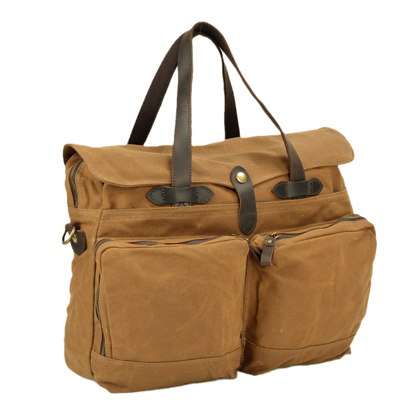Men's Waterproof Canvas Computer Large Capacity File Men's Briefcases