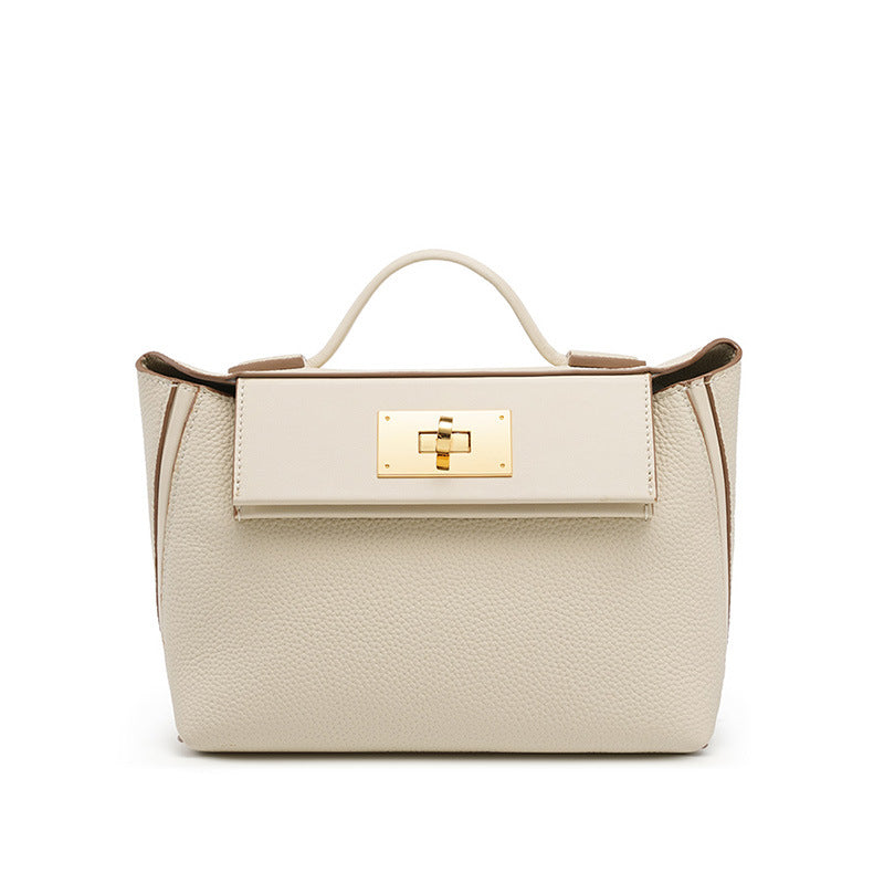 Layer Cowhide Dumpling Wings Style Kelly Shoulder Bags