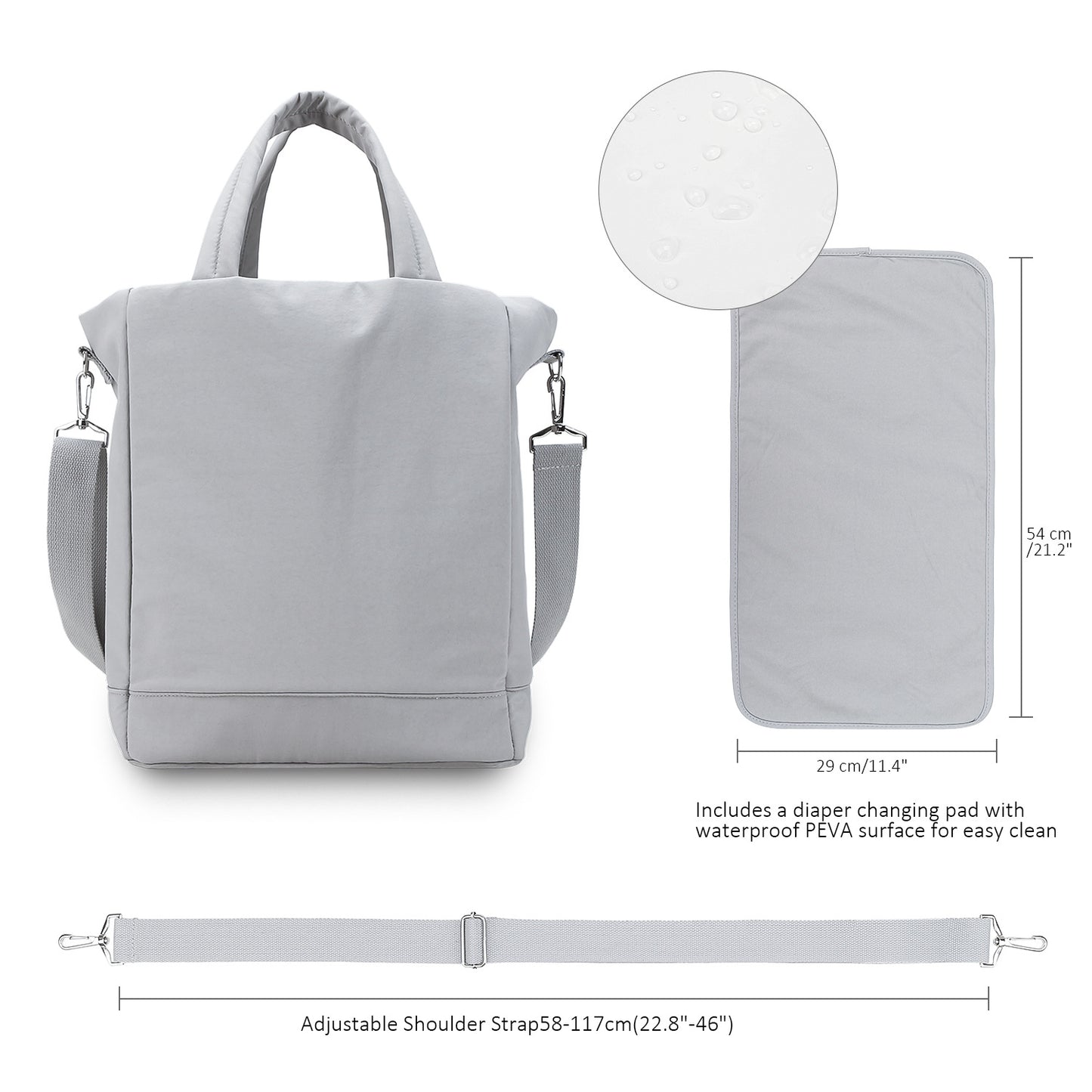 Mommy Portable Mother Waterproof Diaper Pad Bags