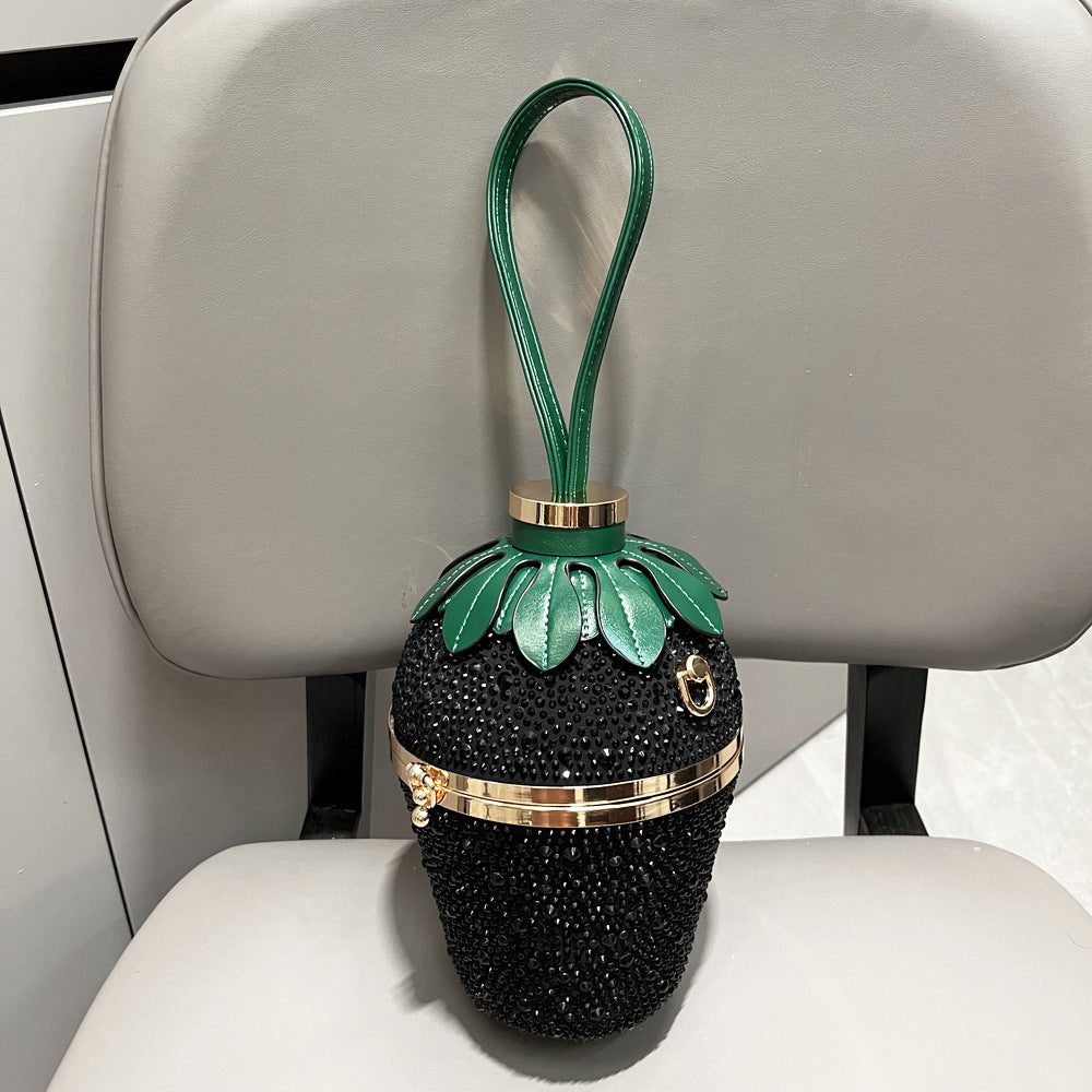 Women's Graceful Comfortable Beautiful Rhinestone Dinner Handbags