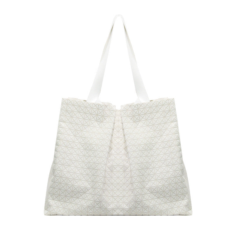 Women's Geometric Rhombus For Fashion Commuter Single Tote Bags