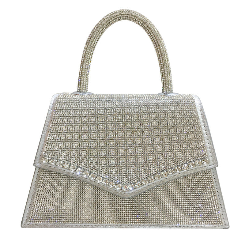 Women's Diamond Sier Fashion Banquet Birthday Wedding Handbags