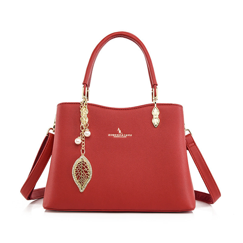 Women's Soft Leather Fashion Mother Large Capacity Handbags