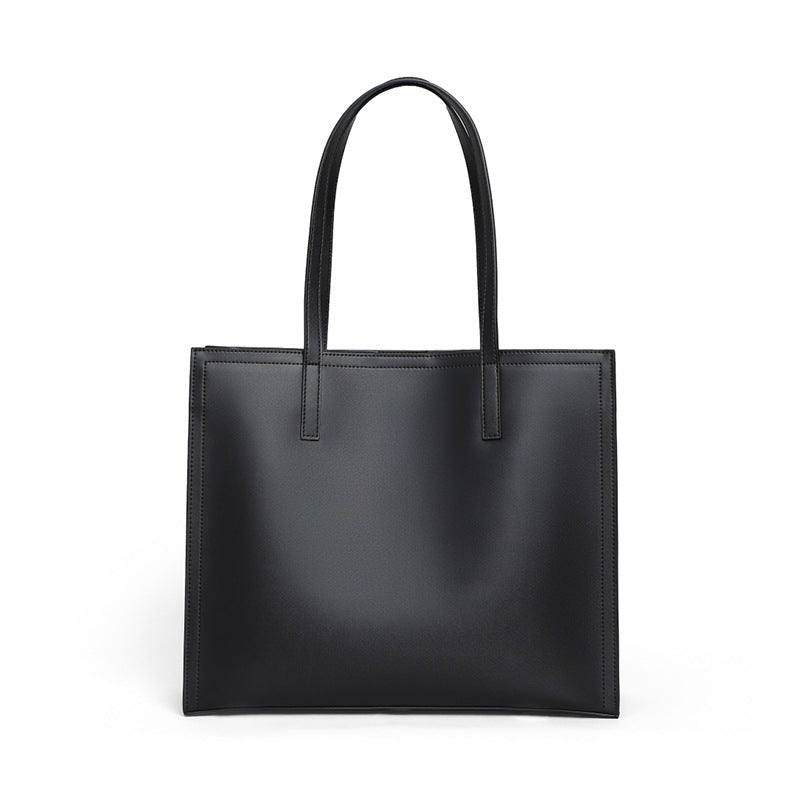 Women's Genuine Leather Large Capacity High-grade Commuter Tote Bags