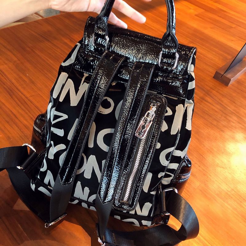 Women's High-grade Letters Rhinestone Fashion Western Style Backpacks