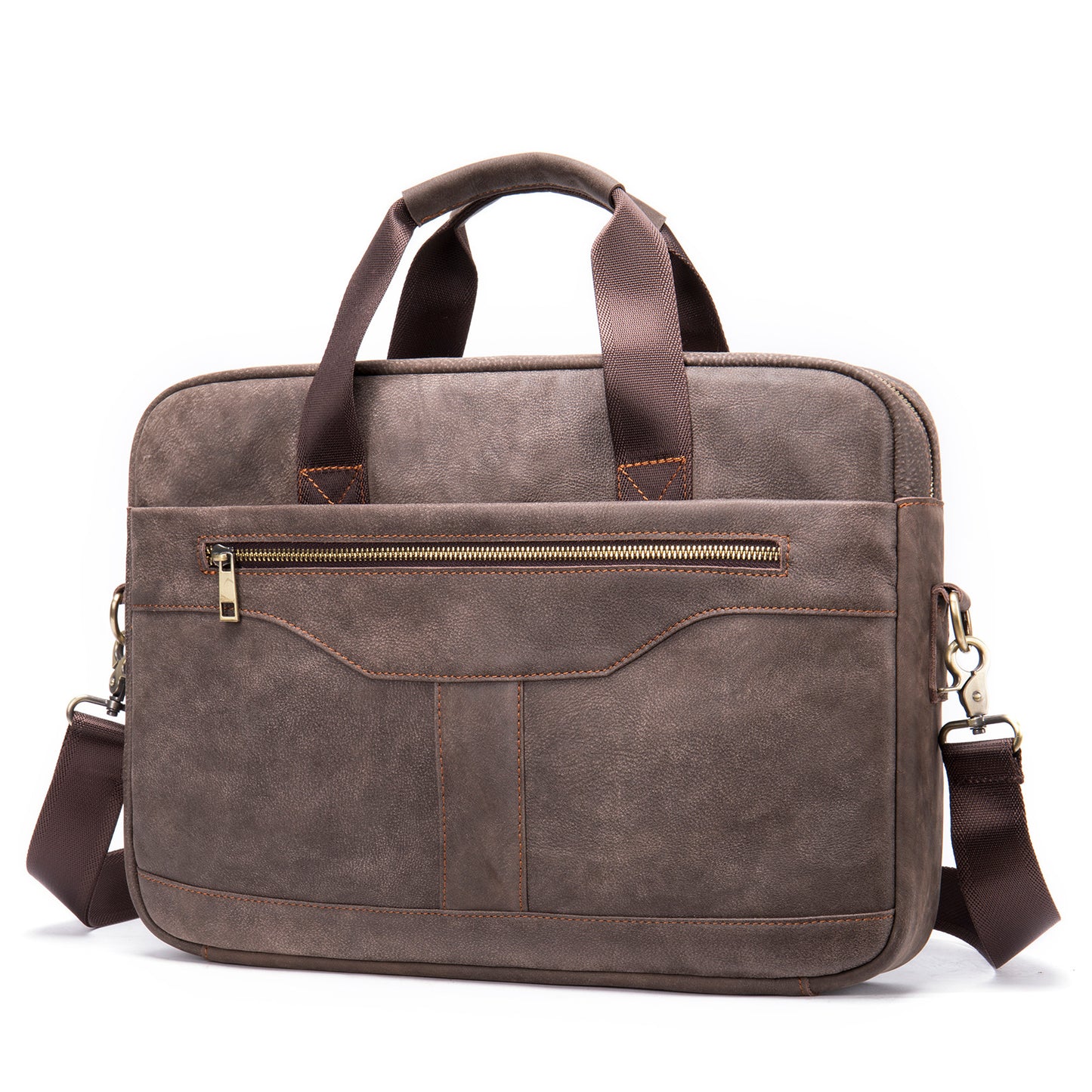 Men's Leather Business Retro First Layer Cowhide Men's Briefcases