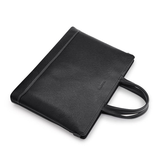 Men's Paul High Sense Cowhide Leather Business Men's Briefcases