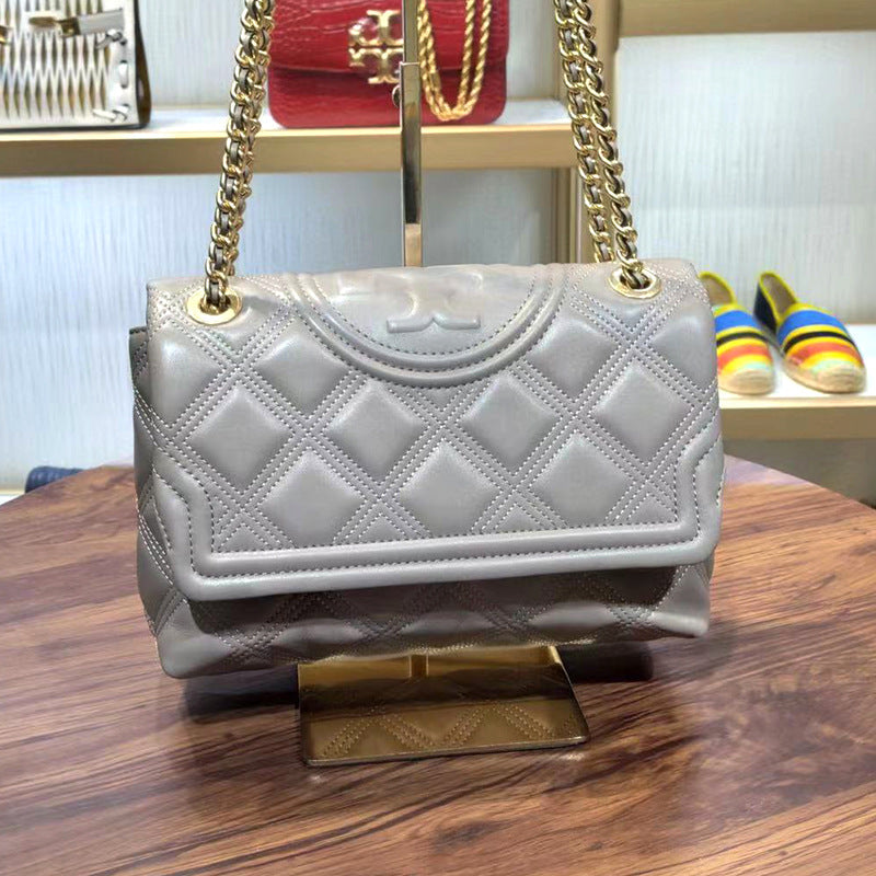 Women's Genuine Leather Fashion Korean Flip Sheepskin Shoulder Bags