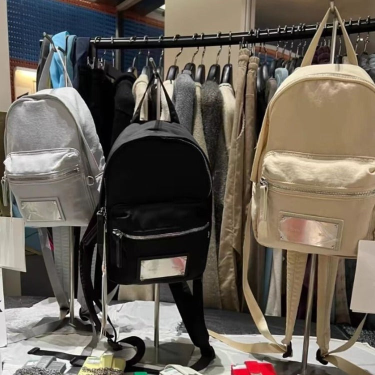 Korean Style Simple Mini Metal Trendy Backpacks
