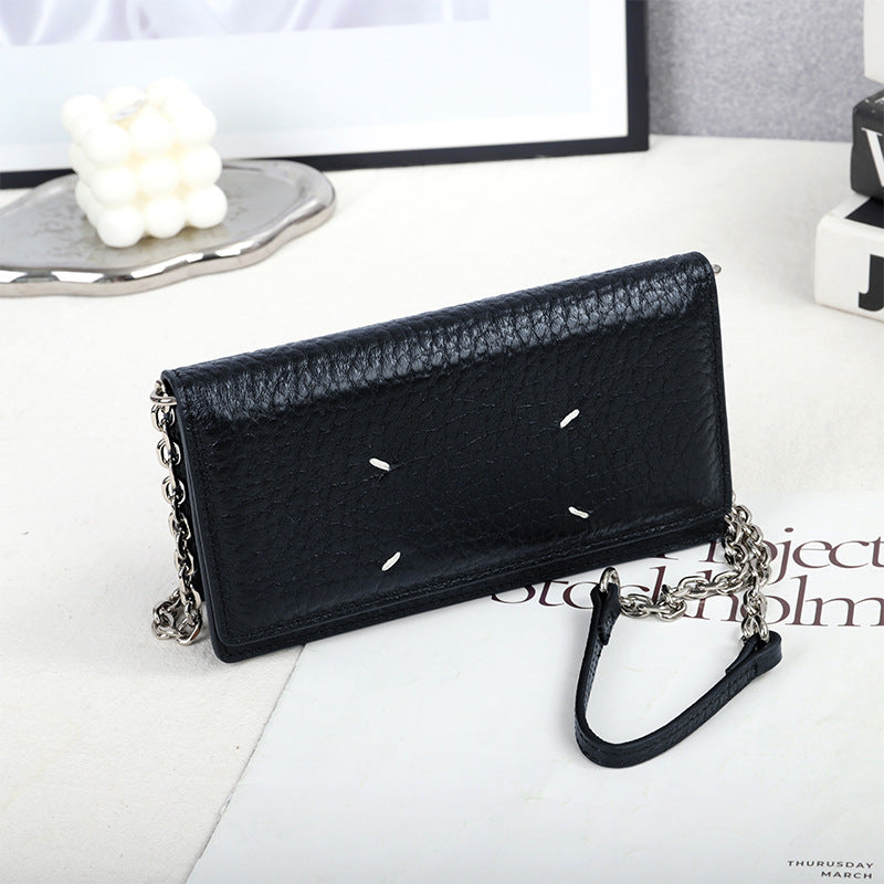 Women's First Layer Cowhide Elephant Pattern Minority Bags