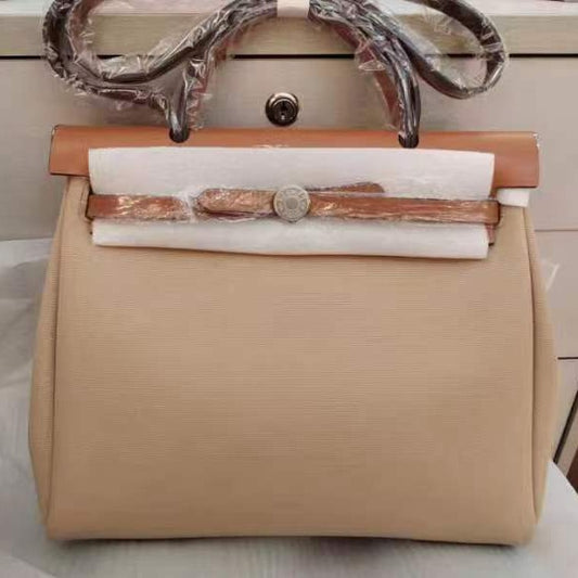 Imported Cowhide Inner Seam Canvas With Handbags