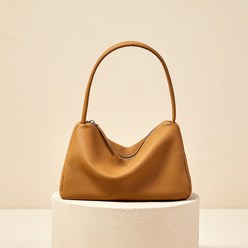 Women's Summer Baguette Underarm High Sense Genuine Shoulder Bags