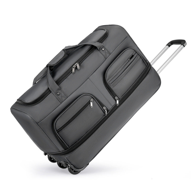 Women's & Men's For Large Capacity Scalable With Wheels Travel Bags