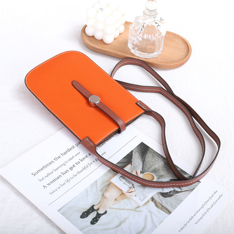 Women's Mobile One Genuine Leather Mini Minority Phone Bags